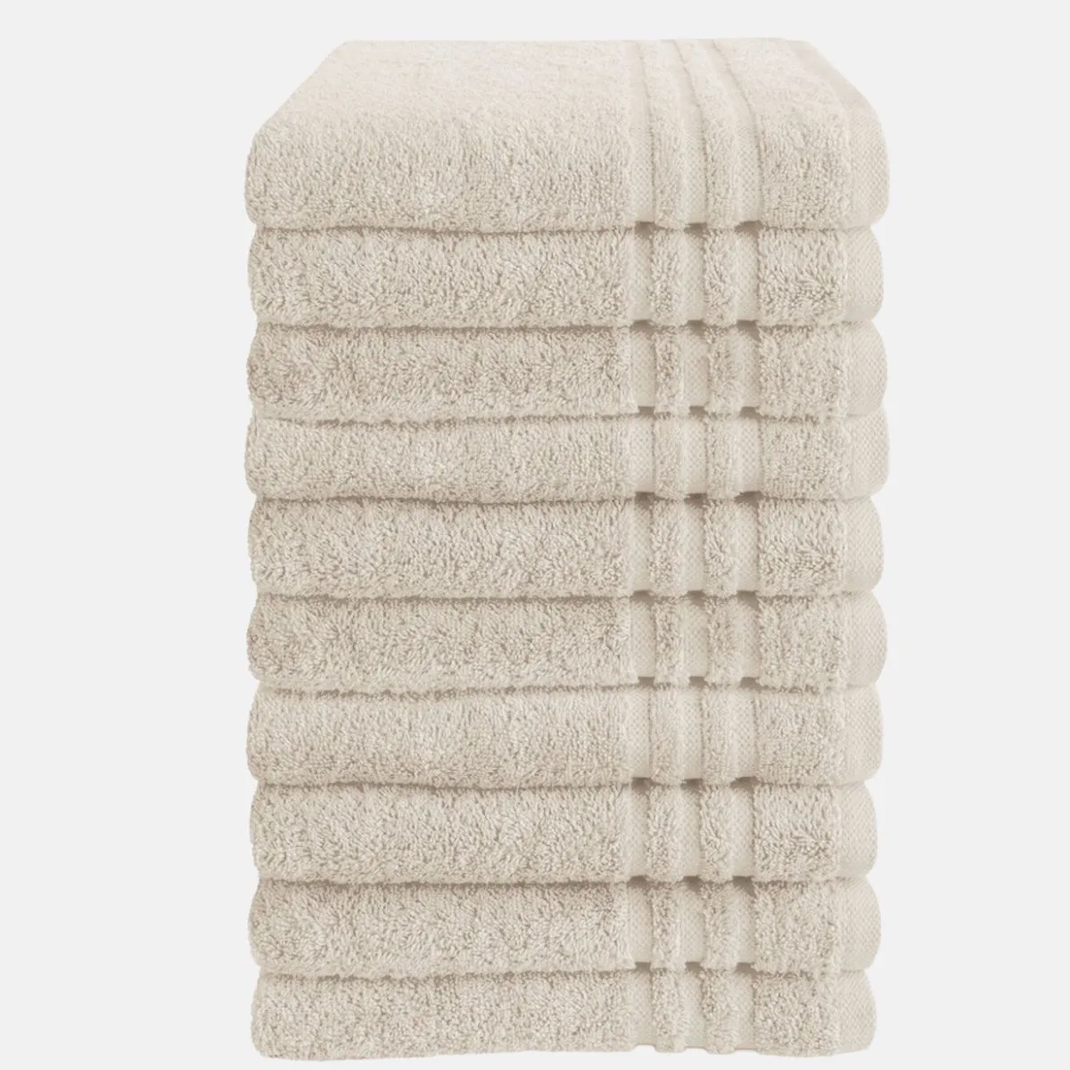 Byrklund Handdoek 50x100 cm 500gram Beige - 10 stuks