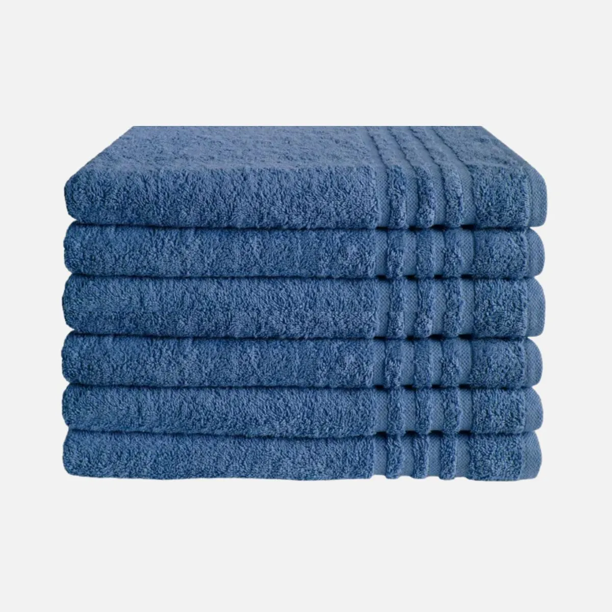 Byrklund Handdoek 70 x 140 cm 500gram Blauw - 6 stuks