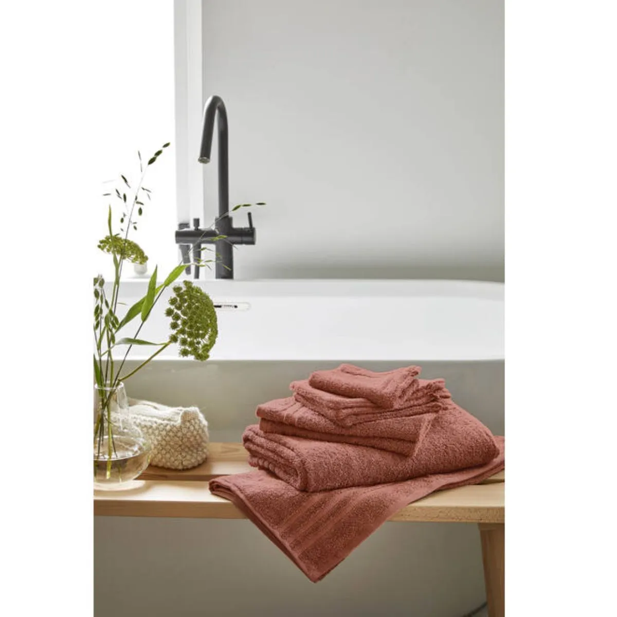Byrklund Handdoek 70x140 cm 500gram Terra - 6 stuks