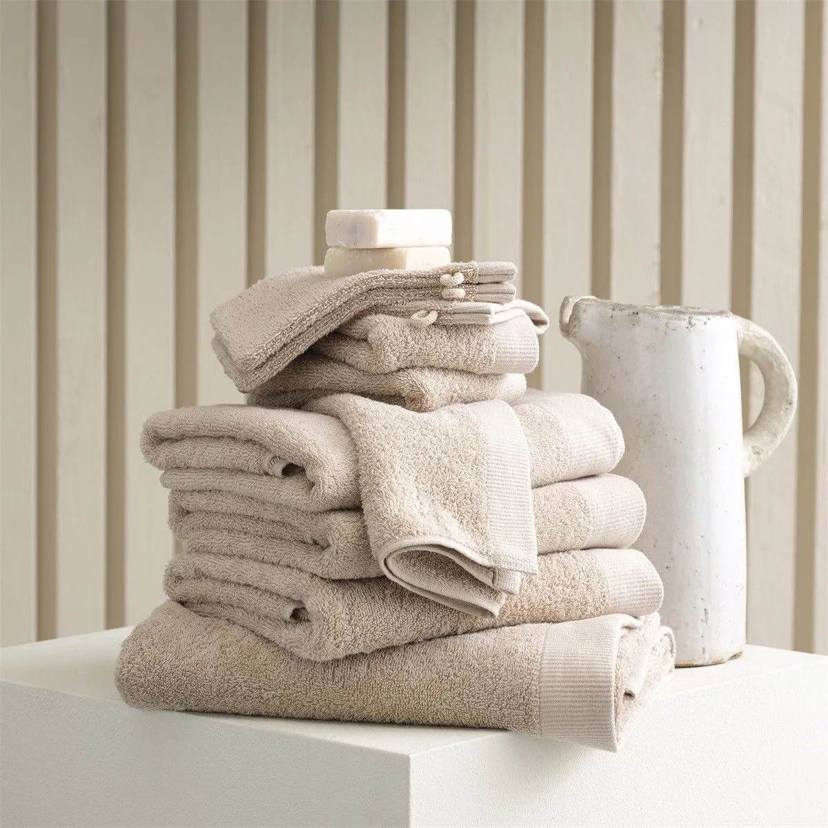 Cinderella Badtextiel pakket Taupe