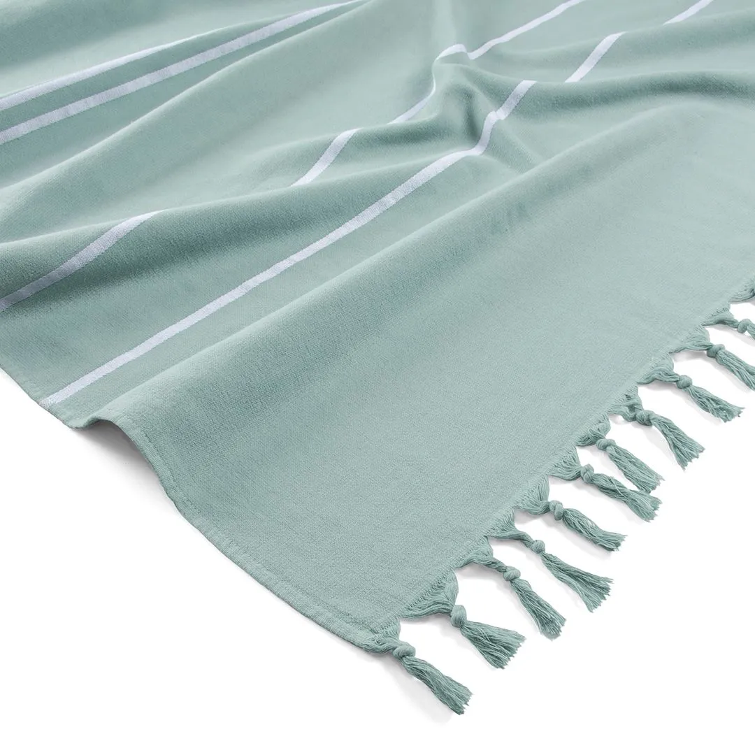 Clyr Hamamdoek Tide Lines 100x180 cm Highlands Green