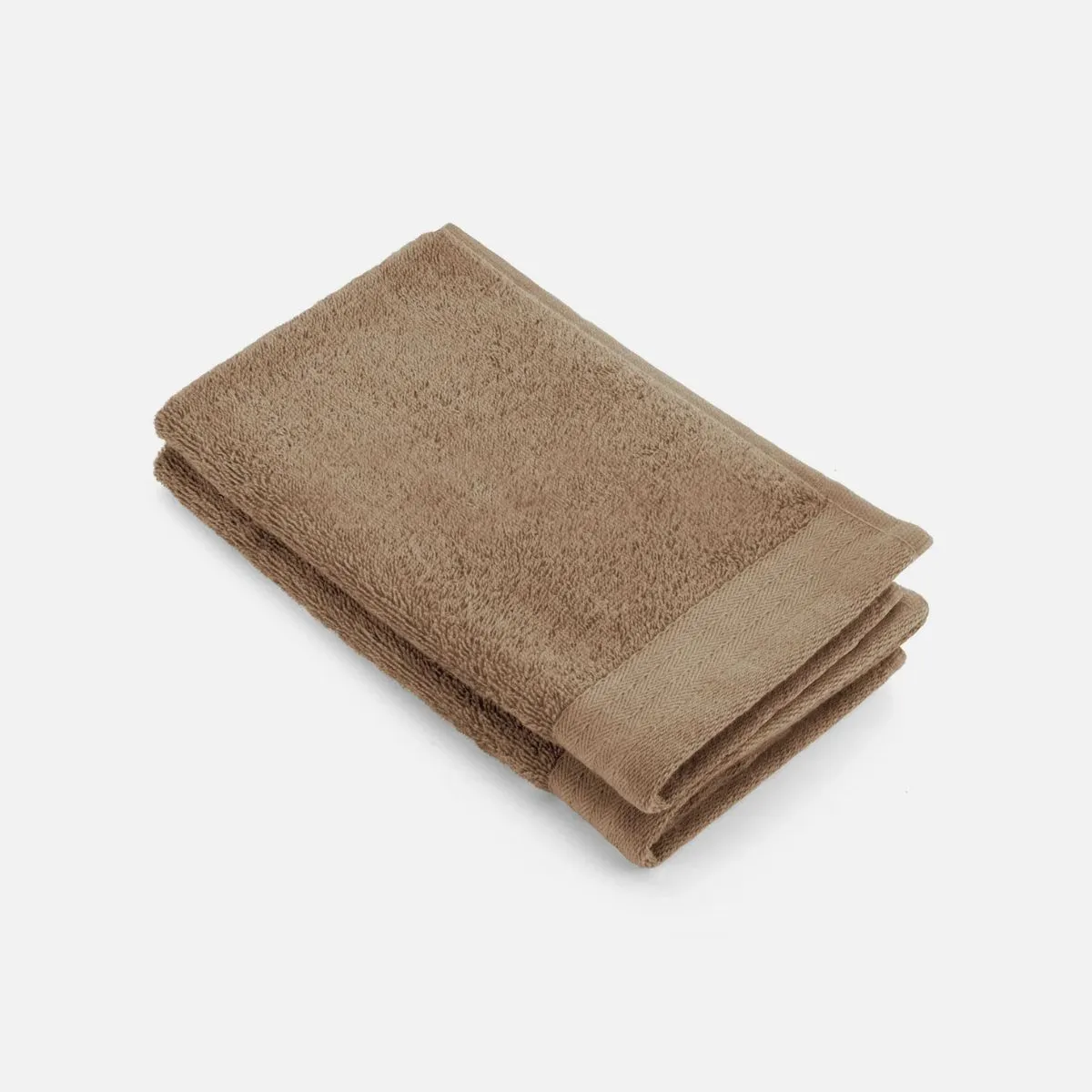Walra Soft Cotton Gastendoekje 30 x 50 cm 550 gram Bruin - 8 stuks
