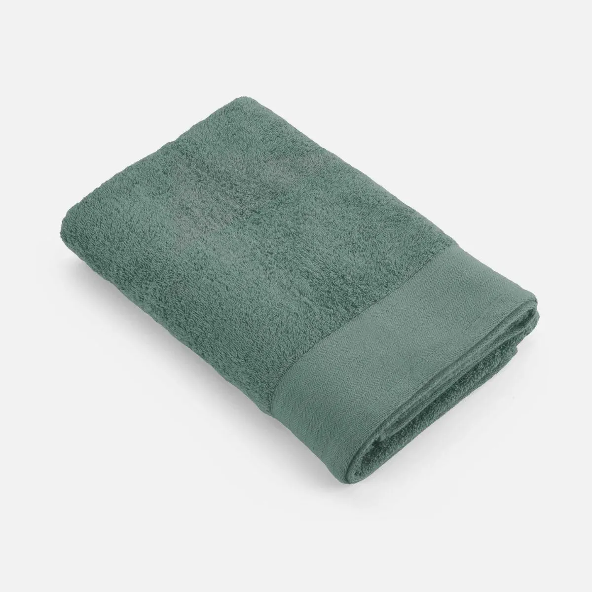 Walra Soft Cotton Handdoeken 70 x 140 cm - 550 gr/m² - Legergroen - 10 stuks