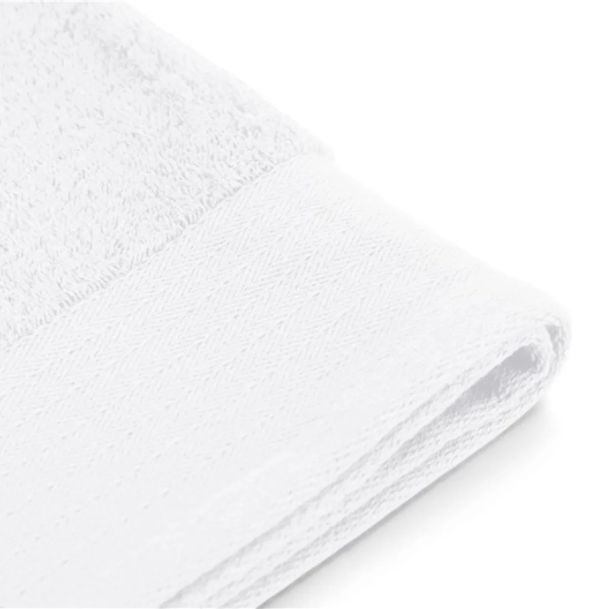 Walra Soft Cotton Handdoeken 70 x 140 cm - 550 gr/m² - Wit - 10 stuks