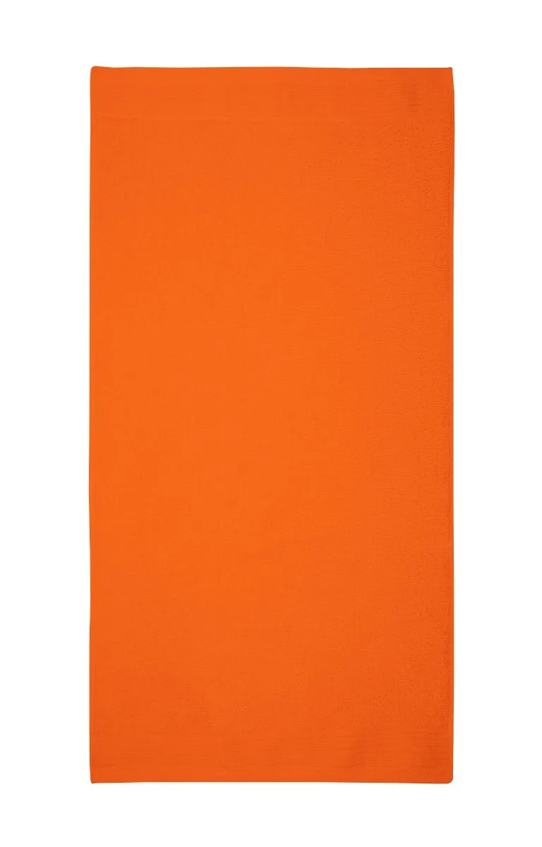 The One Handdoek 450 gram 50x100 cm Oranje