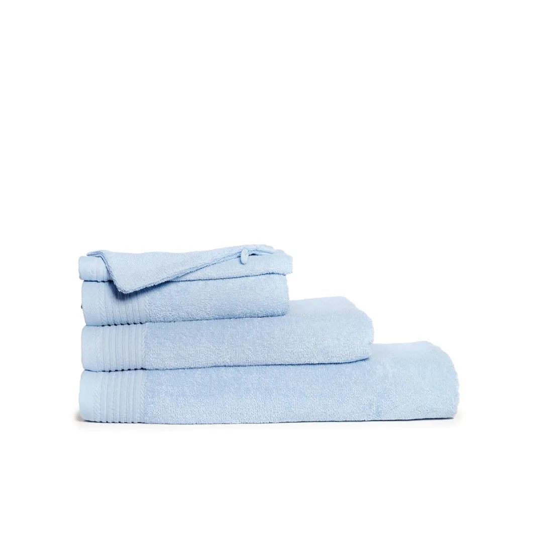 The One Handdoek 450 gram 50x100 cm Licht Blauw (5 stuks)