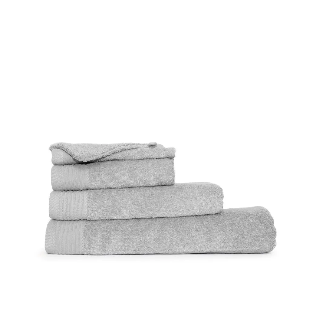The One Badhanddoek 450 gram 70x140 Licht grijs (5 stuks)