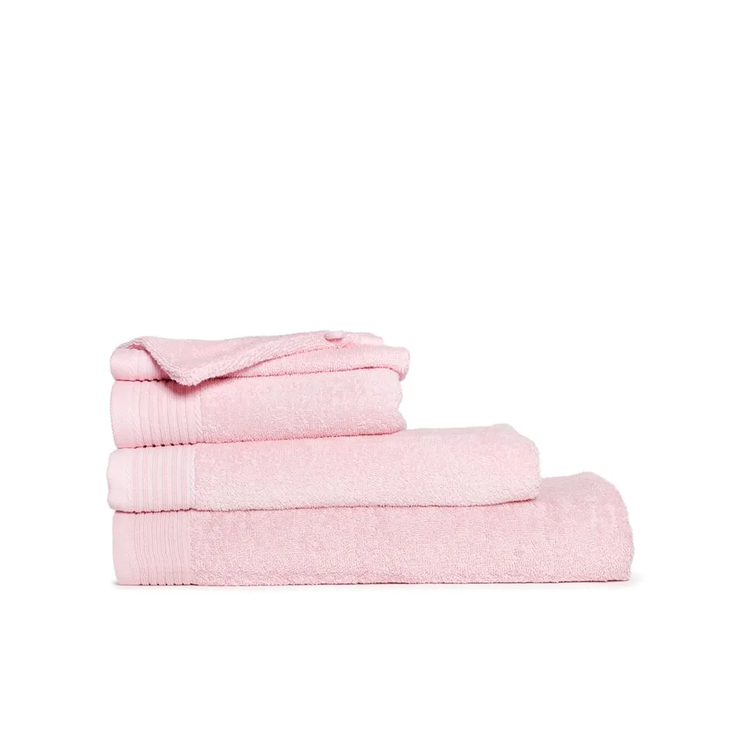 The One Handdoek 450 gram 50x100 cm Licht Roze (5 stuks)