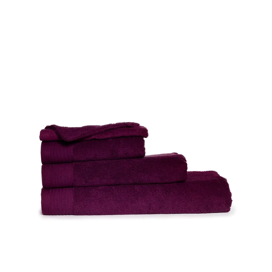 The One Washandje 500 gram 15x21 cm Plum