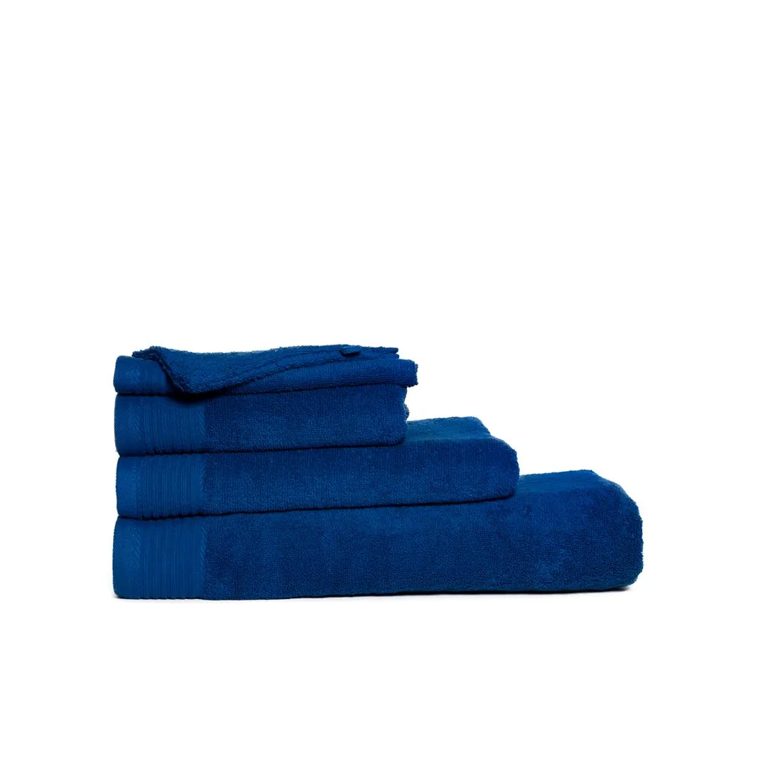 The One Handdoek 450 gram 50x100 cm Royal Blue (5 stuks)