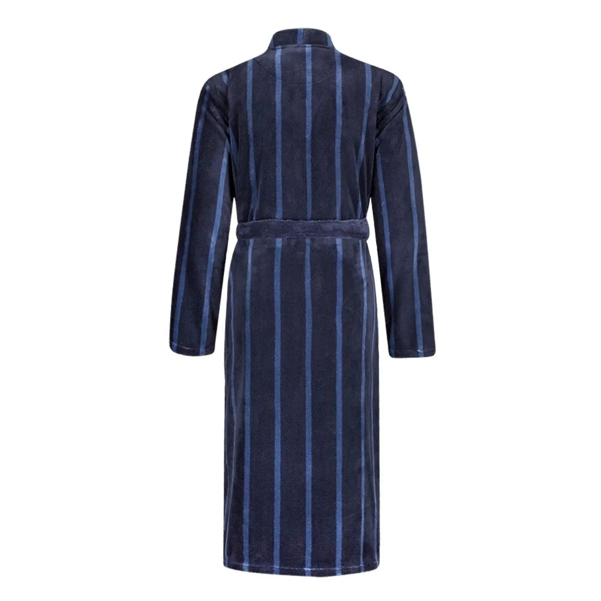 Ten Cate Badjas Heren Navy Blue Stripe
