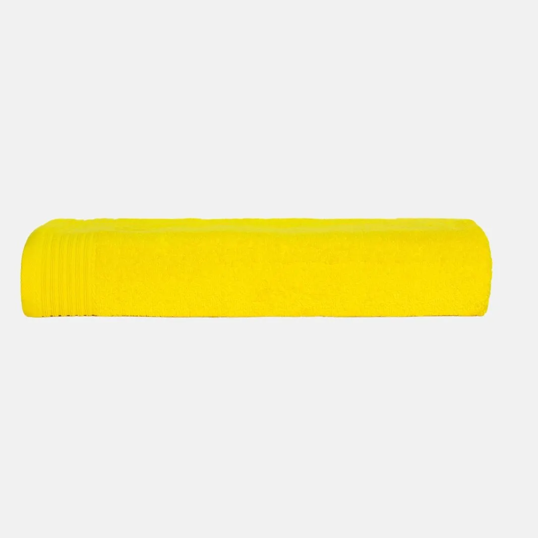 The One Badlaken 450 gram 100x180 cm Geel