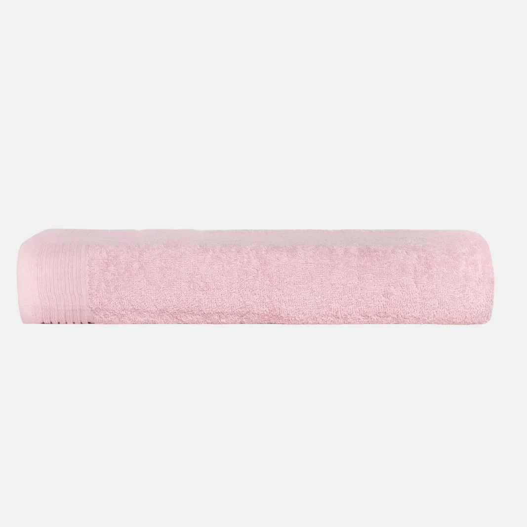 The One Badlaken 450 gram 100x180 cm Licht Roze