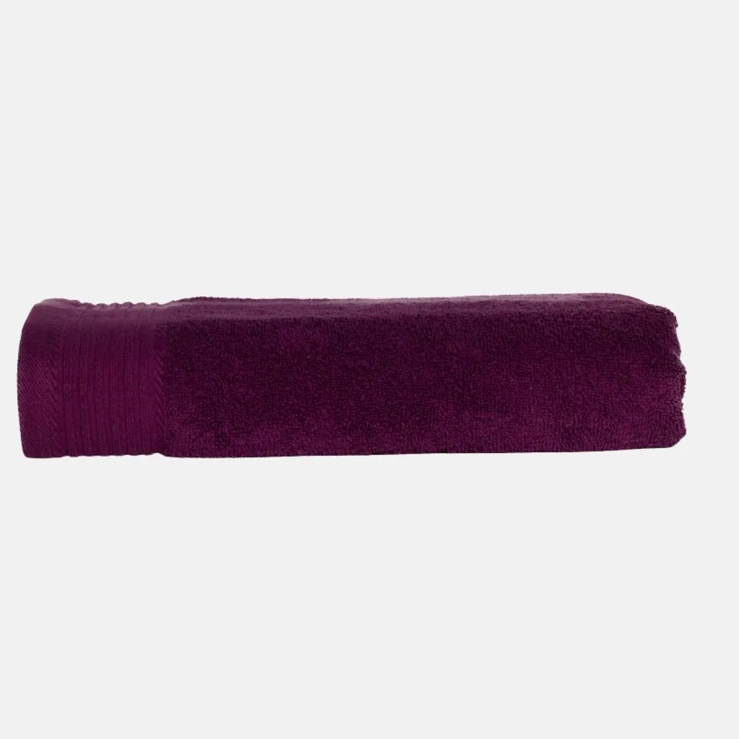 The One Badhanddoek 450 gram 70x140 cm Plum