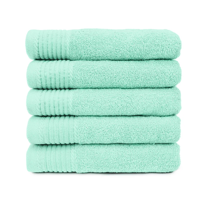 The One Badhanddoek Deluxe 70x140  550 gram Mint (5 stuks)