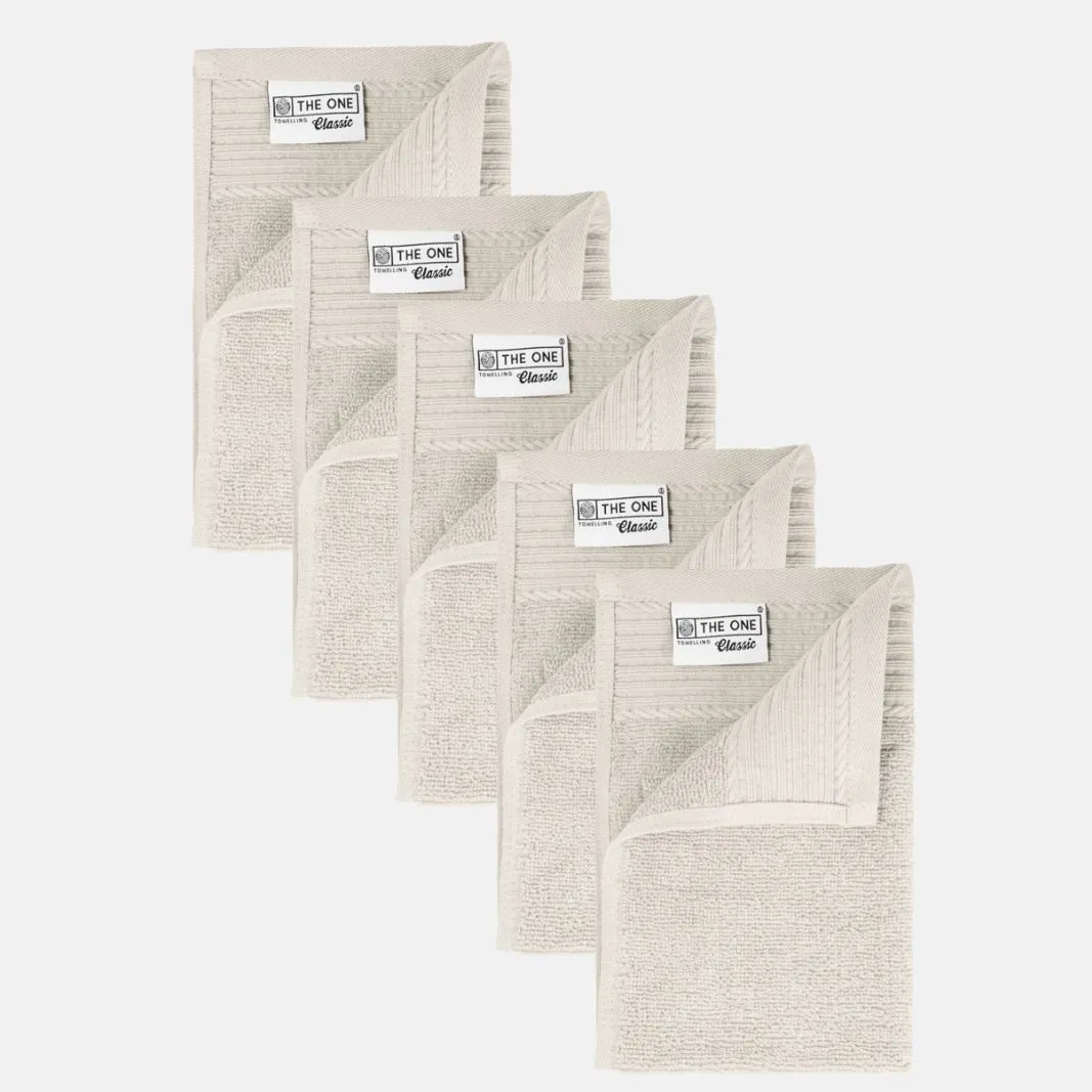 The One Gastendoek 500 gram 30x50 cm Ivory (5 stuks)