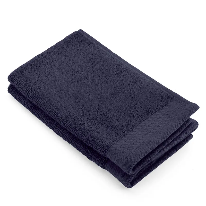 Walra Soft Cotton Gastendoekje 30 x 50 cm 550 gram Navy - 8 stuks