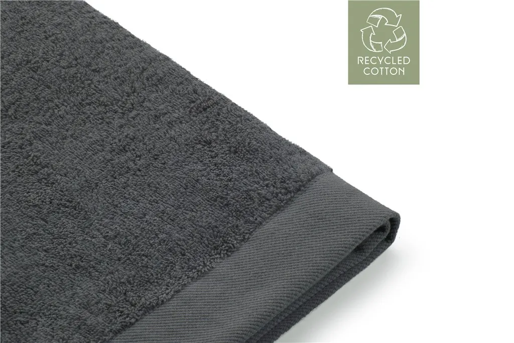 Walra Remade Cotton Handdoek 70 x 140 cm 550 gram Grey - 6 stuks