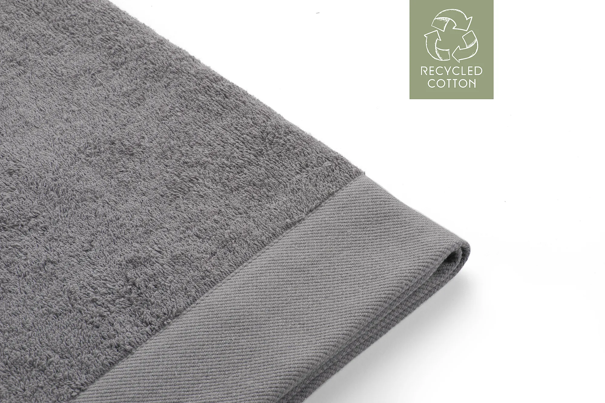 Walra Remade Cotton Handdoek 70 x 140 cm 550 gram Taupe