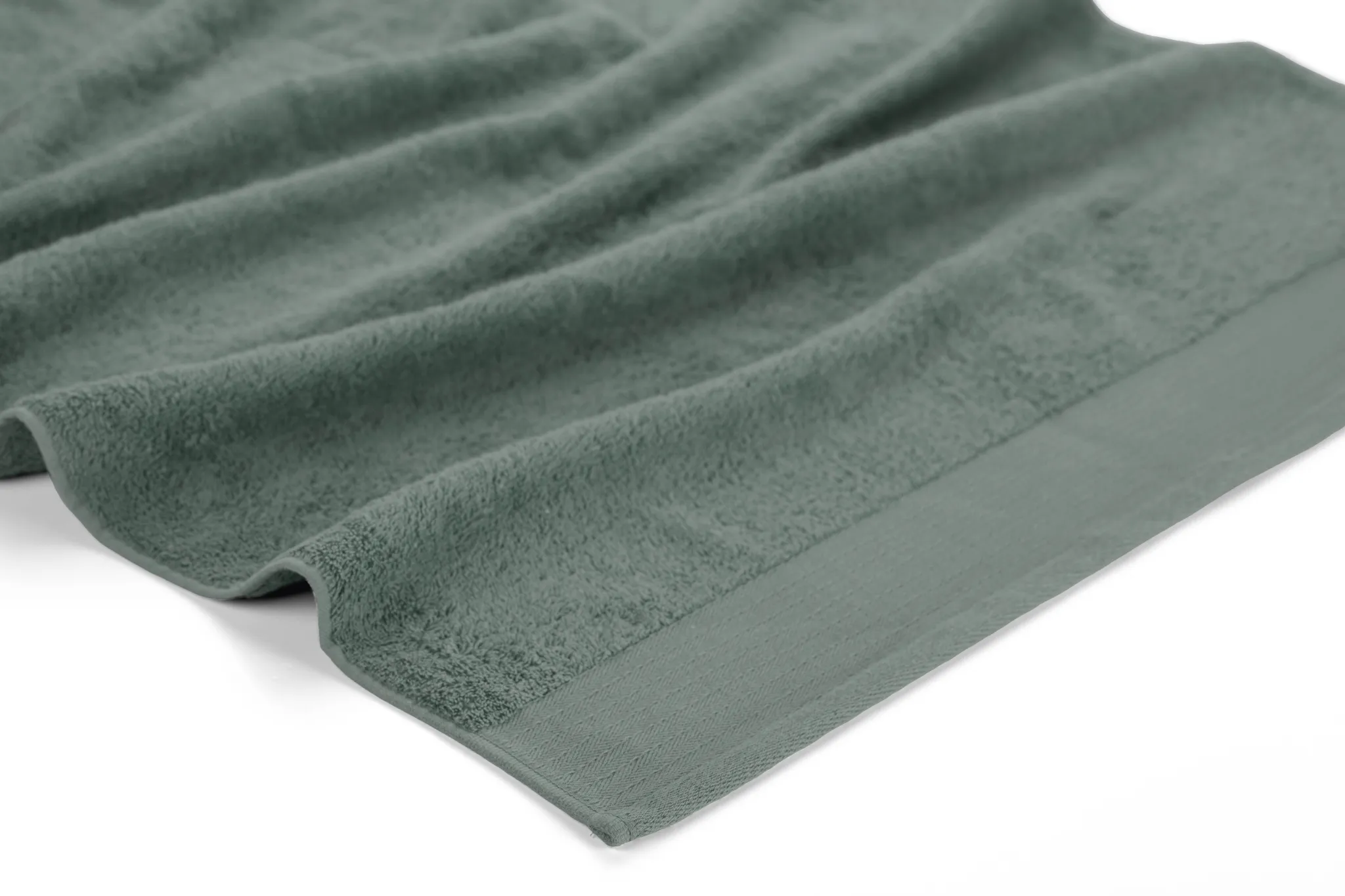 Walra Soft Cotton Handdoek 70 x 140 cm 550 gram Legergroen