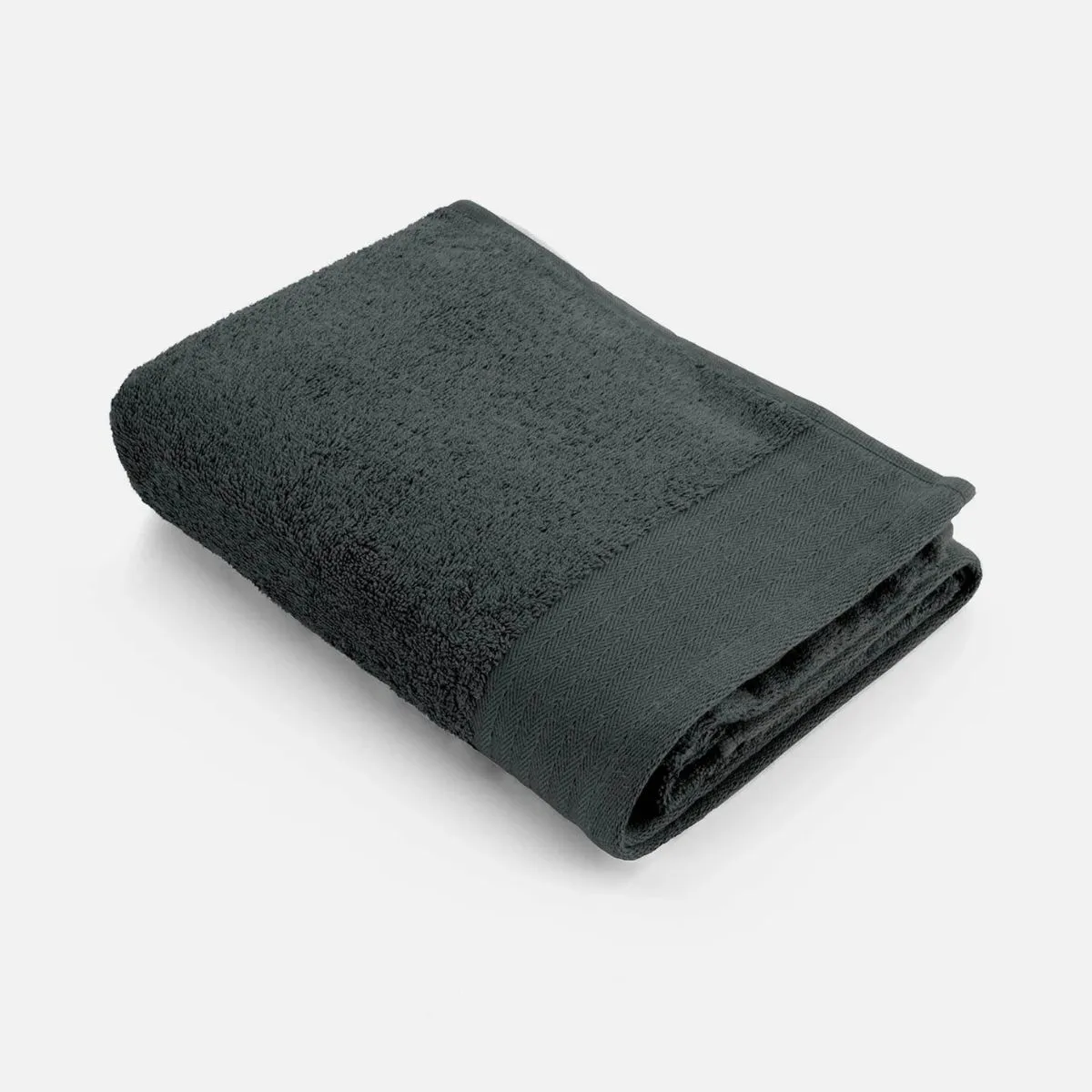 Walra Soft Cotton Handdoeken 60 x 110 cm - 550 gr/m² - Antraciet - 5 stuks
