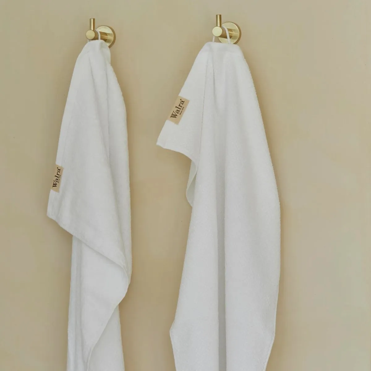 Walra Soft Cotton Handdoeken 70 x 140 cm - 550 gr/m² - Wit - 10 stuks