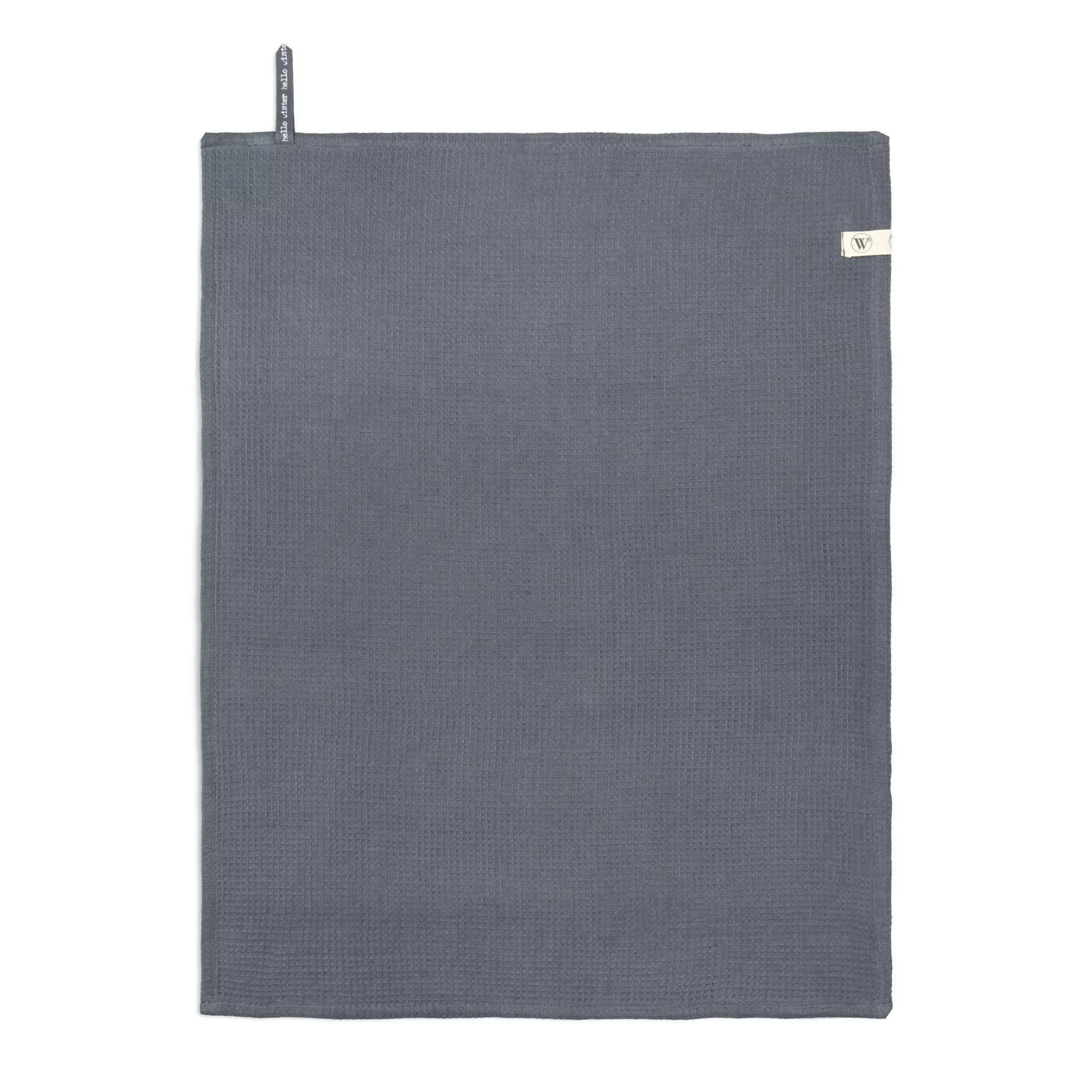 Walra Kerst Theedoeken & Handdoeken - Hello Winter - 3 stuks - Blauw