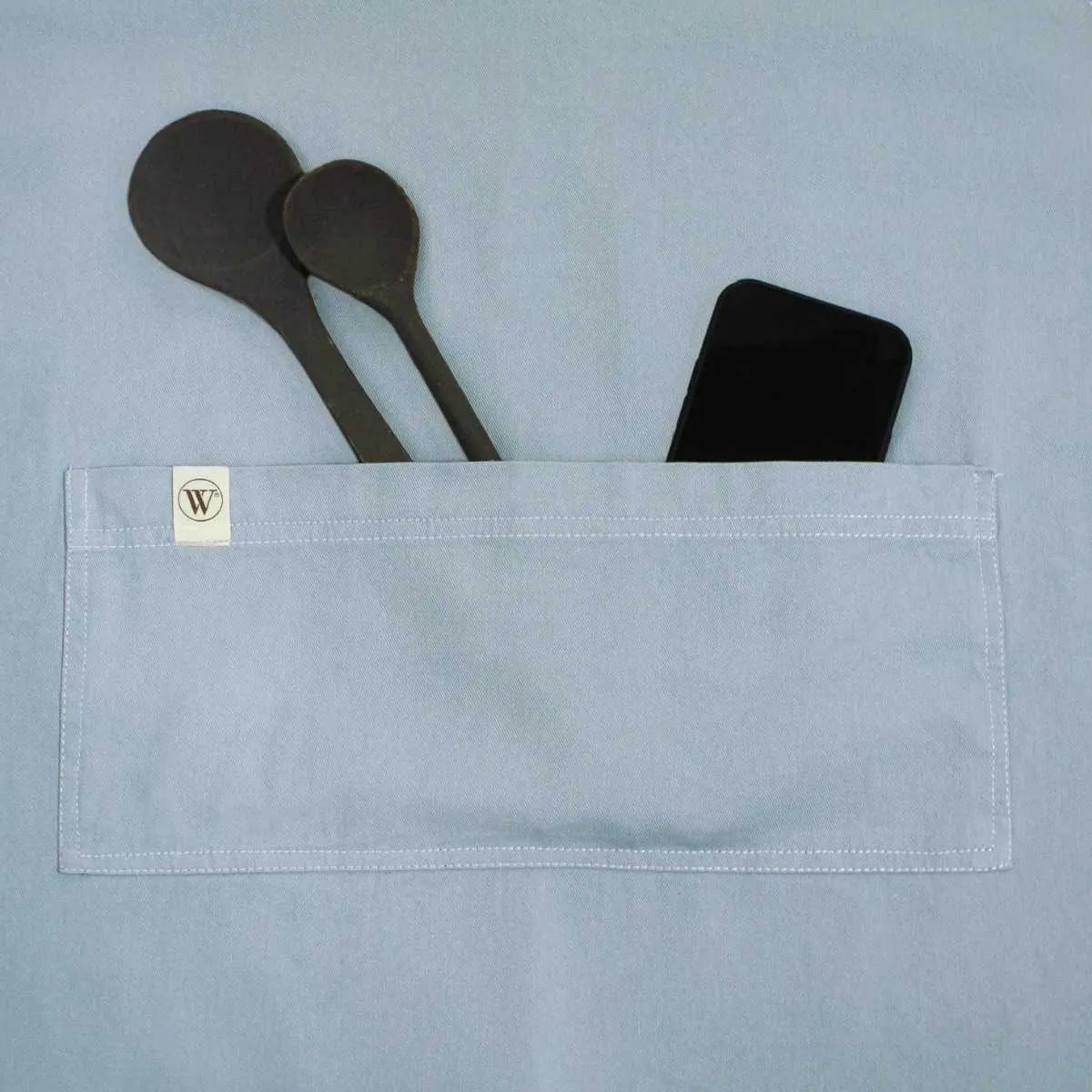 Walra Keukenschort Cook with Happiness Jeans Blauw