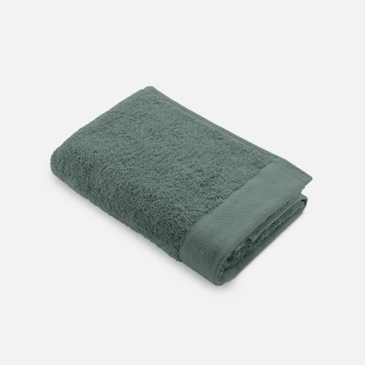 Walra Remade Cotton Handdoek 50 x 100 cm 550 gram Donker Groen