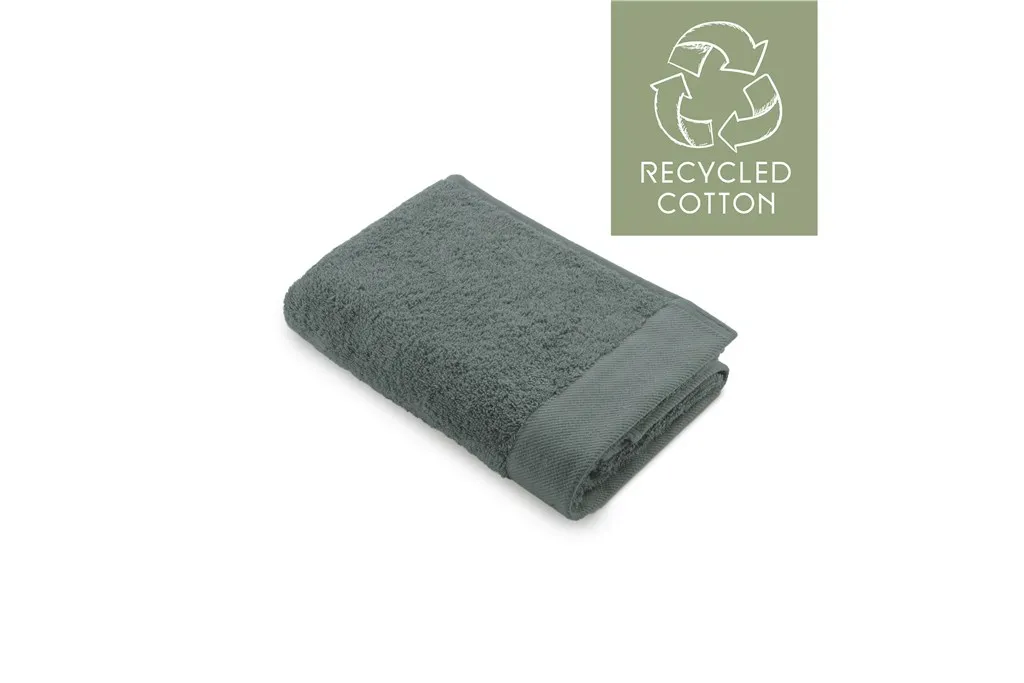 Walra Remade Cotton Handdoek 50 x 100 cm 550 gram Donker Groen