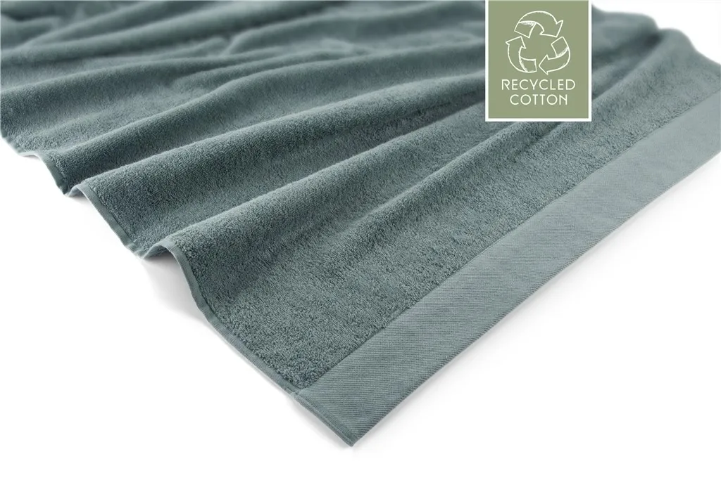 Walra Remade Cotton Handdoeken 60 x 110 cm - 550 gr/m² - Jade - 10 stuks
