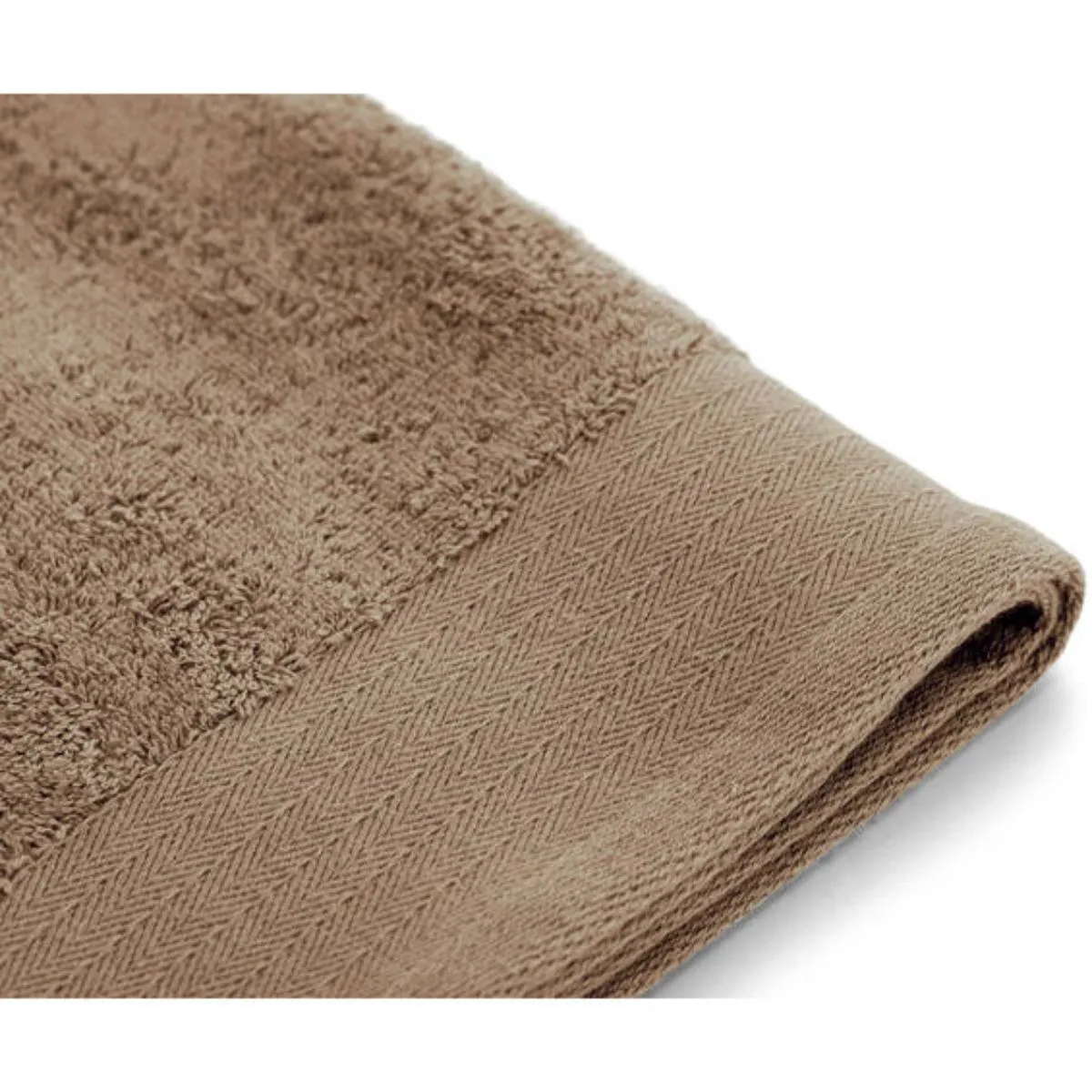 Walra Soft Cotton Handdoek 60 x 110 cm 550 gram Bruin - 10 stuks