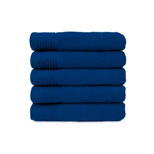 The One Badhanddoek 450 gram 70x140 cm Royal Blue (5 stuks)