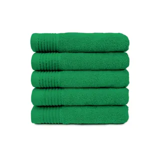 The One Badhanddoek 450 gram 70x140 Groen (5 stuks)