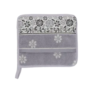 Bunzlau Castle Pannenlap Belle Fleur Grijs