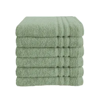 Byrklund Handdoek 50x100 cm 500gram Jade - 6 stuks