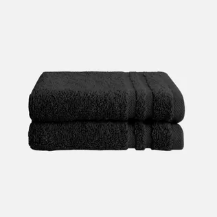 Byrklund Gastendoek 30x50 cm Zwart - 2 stuks