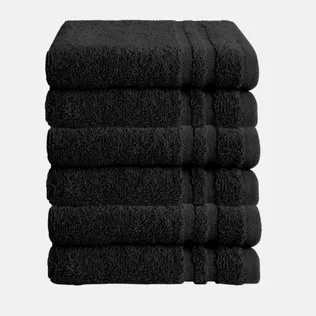 Byrklund Gastendoek 30x50 cm Zwart - 6 stuks