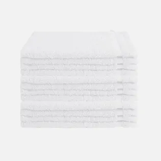 Byrklund Washand 16 x 21 cm 500gram Wit - 12 stuks