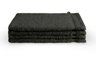 Byrklund Washand 16x21 cm 500gram Antraciet - 4 stuks