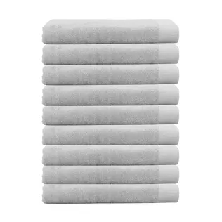 Cinderella Handdoek Weekend 70x140 cm 550 gr Licht Grijs - 9 stuks