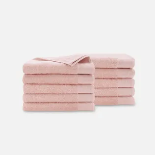 Walra Soft Cotton Handdoeken 70 x 140 cm - 550 gr/m² - Roze - 10 stuks