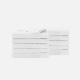 Walra Soft Cotton Handdoeken 70 x 140 cm - 550 gr/m² - Wit - 10 stuks