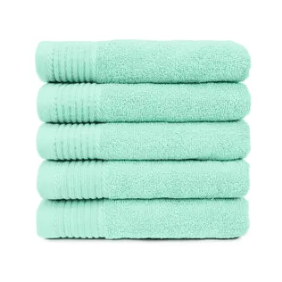 The One Handdoek Deluxe 50x100  550 gr Mint (5 stuks)