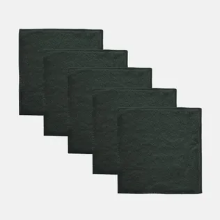 The One Gastendoek 450 gram 30x30 cm Antraciet (5 stuks)