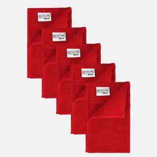 The One Gastendoek 500 gram 30x50 cm Rood (5 stuks)