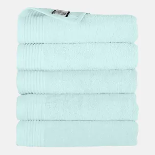 The One Handdoek 50x100 cm 450gram Mint (5 stuks)