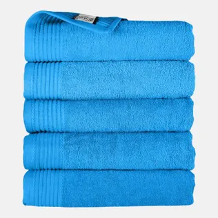 The One Handdoek  450 gram 50x100 cm Turquoise (5 stuks)