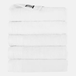 The One Badhanddoek 450 gram 70x140 cm Wit (5 stuks)