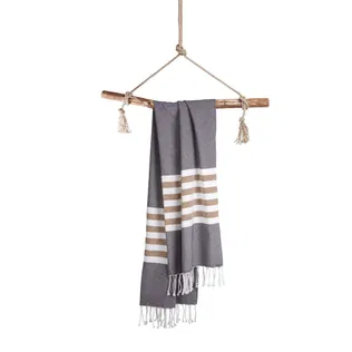 Walra Fouta Sunshade Happiness Off Black